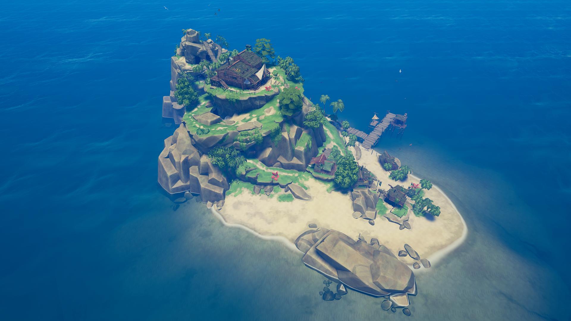 Ancient Spire Outpost • Sea of Thieves Interactive Map • Merfolk's Lullaby